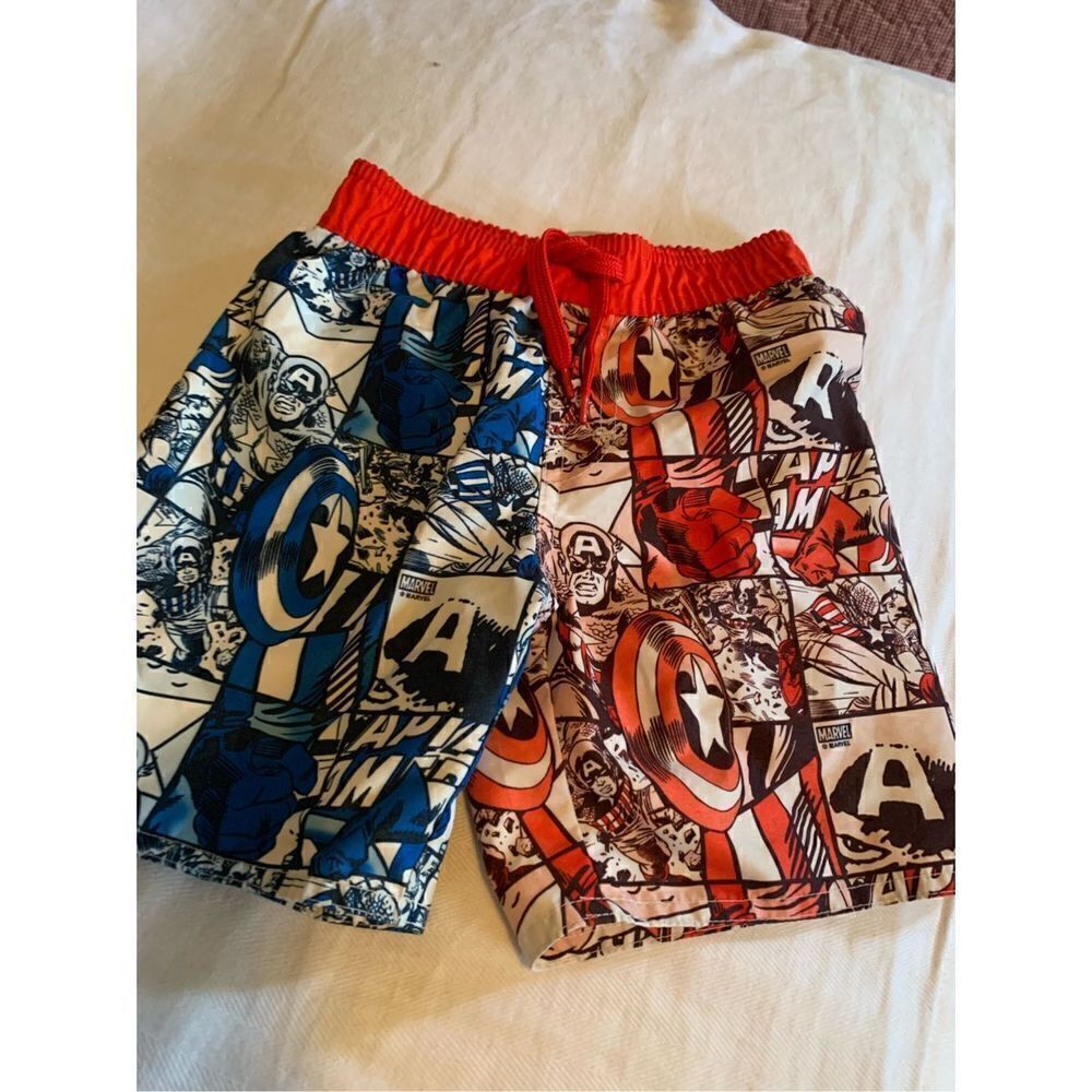 Marvel Comics Captain America swim trunks